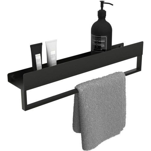 PÓŁKA ŁAZIENKOWA SF01-600-B BLACK REA-06002