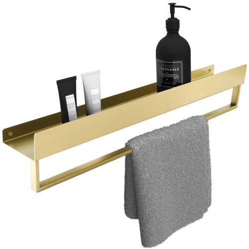 PÓŁKA ŁAZIENKOWA SF01-600-BG BRUSH GOLD REA-06003