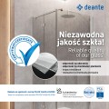 Deante Ścianka Prysznicowa Walk-In - Przesuwna KTJ_A32R