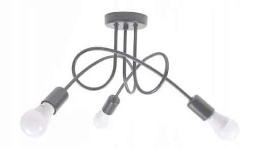 LAMPA 3 PARADISE 392227 GREY OSW-04010