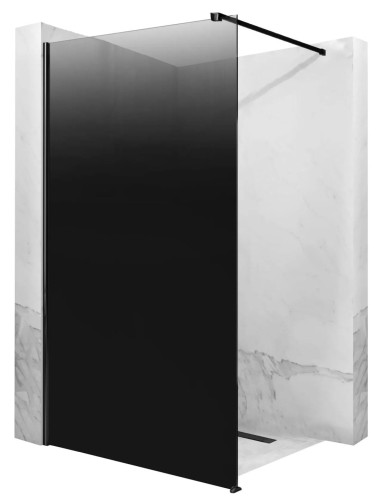 ŚCIANKA PRYSZNICOWA AERO OMBRE BLACK BLACK 100 REA-K2460