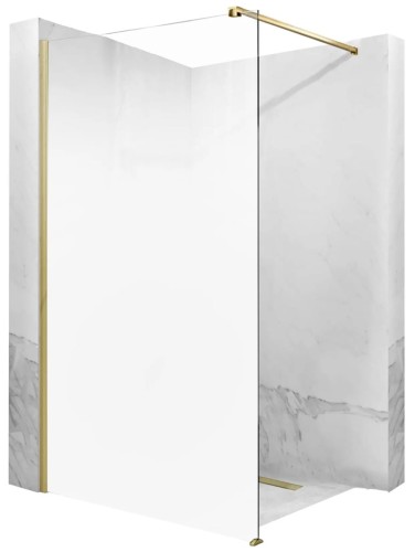 ŚCIANKA PRYSZNICOW AERO OMBRE BRUSH GOLD WHITE 100 REA-K2464