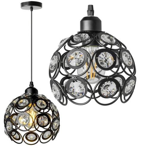 LAMPA APP206-1CP BLACK OSW-30001