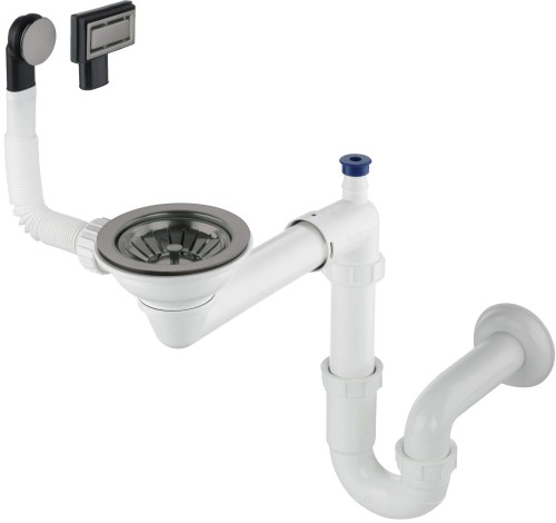 Deante Syfon Do Zlewozmywaka Granitowego 1-Komorowego - Space-Saver ZXY_D949