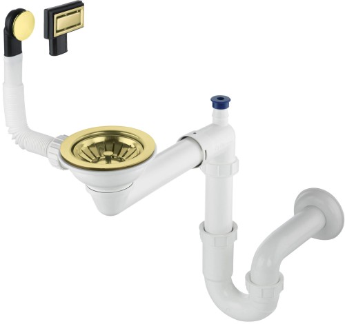 Deante Syfon Do Zlewozmywaka Granitowego 1-Komorowego - Space-Saver ZXY_R949