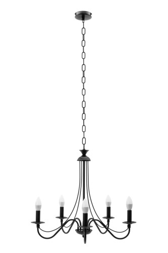 LAMPA APP647-5CP BLACK OSW-08146