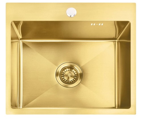 ZLEWOZMYWAK LEO 50 BRUSH GOLD ZLE-06004