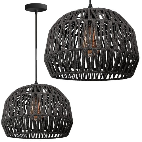 LAMPA APP1483-1C BLACK OSW-05049