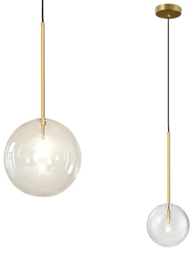 LAMPA APP1680-1CP 15CM GOLD OSW-04300