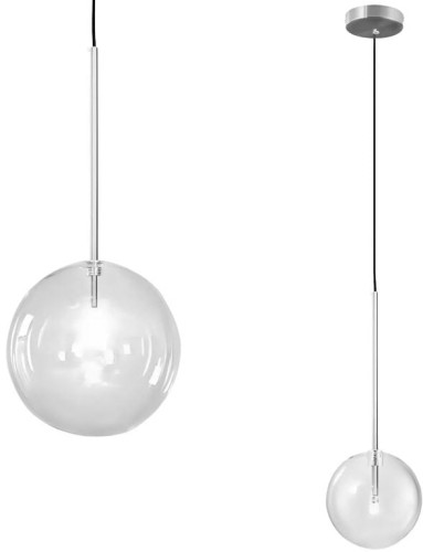 LAMPA APP1684-1CP 20CM CHROME OSW-04304