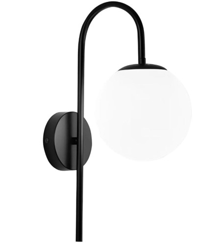 LAMPA G090-1W BLACK WHITE OSW-09711