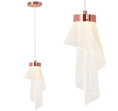 LAMPA APP1765-1CP ROSE GOLD OSW-09309