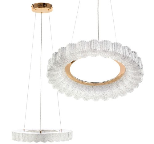 LAMPA MS018-CP 40CM ROSE GOLD OSW-09630