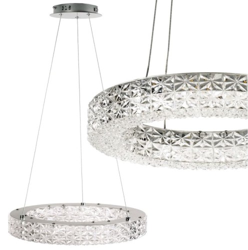 LAMPA MS004-CP 40CM CHROME OSW-09614