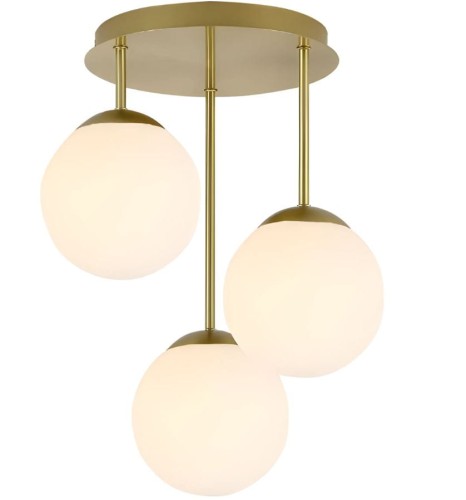 LAMPA APP1817-3CPR GOLD WHITE OSW-00667