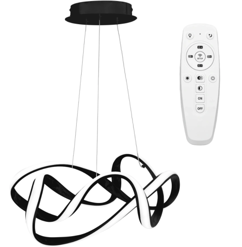 LAMPA APP820-CP EVE BLACK OSW-06881
