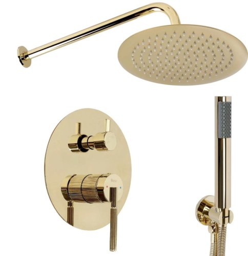 ZESTAW NATRYSKOWY JS-622711G ARGON ZŁOTY REA-P6538