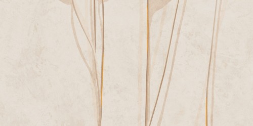 Obraz gresowy ścienny Mild Clay leaves A 119,8x59,8x0,8 Gat.1