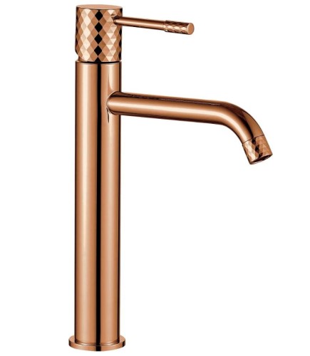 BATERIA UMYWALKOWA LUNGO DIAMOND MIEDŹ WYSOKA REA-B8996