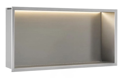 PÓŁKA LED 60x30x10 cm SS REA-08544