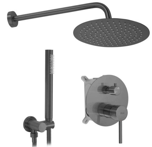ZESTAW NATRYSKOWY PODTYNKOWY LUNGO TYTAN + BOX REA-P6363