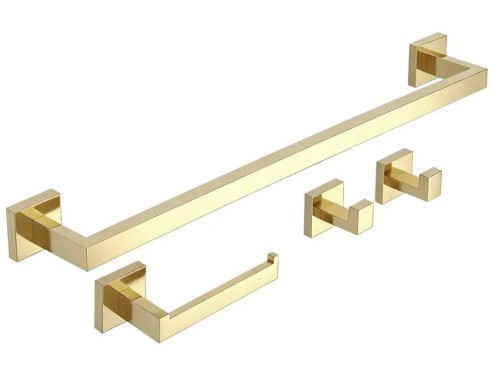 KOMPLET WIESZAKÓW ŁAZIENKOWYCH RIO GOLD REA-05014