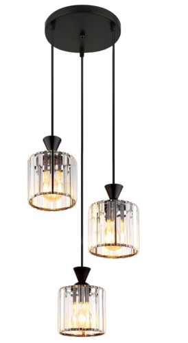 LAMPA EBT025-3CP BLACK OSW-01225