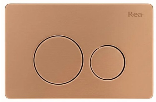 PRZYCISK DO STELAŻA PODTYN STALOWY I BRUSH COPPER REA-E9564