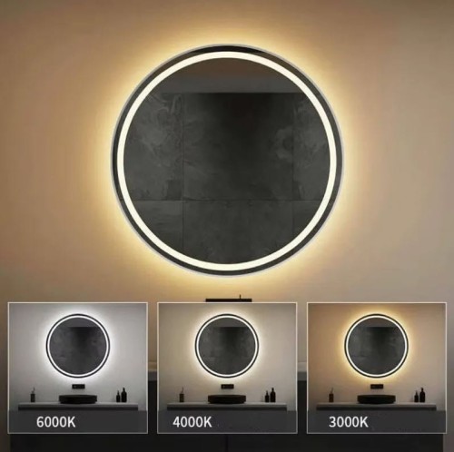 LUSTRO LED MMJ BRUSH SS 50CM HOM-06549
