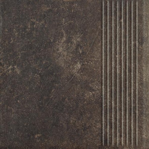 SCANDIANO BROWN STOPNICA PROSTA 30X30 G1