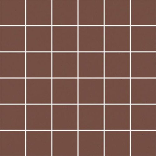 MODERNIZM BROWN MOZAIKA CIETA K.4,8X4,8  29,8X29,8 G1