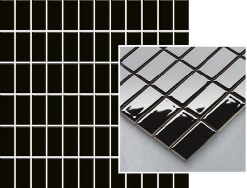 ALTEA NERO MOZAIKA PRASOWANA K.2,3X4,8 29,8X29,8 G1