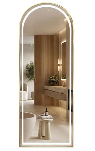 LUSTRO LED ORBIT 60X170 BRUSH GOLD HOM-70004