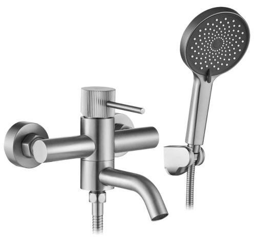 BATERIA WANNOWA LUNGO STRIPE NIKIEL SZCZOTKOWANY REA-B8057