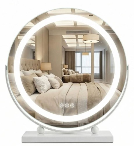 LUSTRO LED MAKE-UP WHITE 40cm HOM-12019