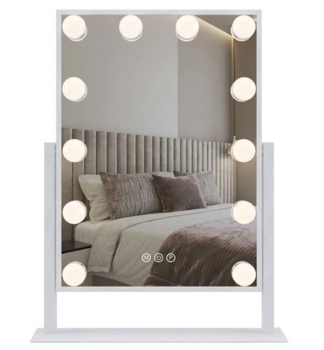 LUSTRO LED STYLE WHITE 30X40 HOM-12023