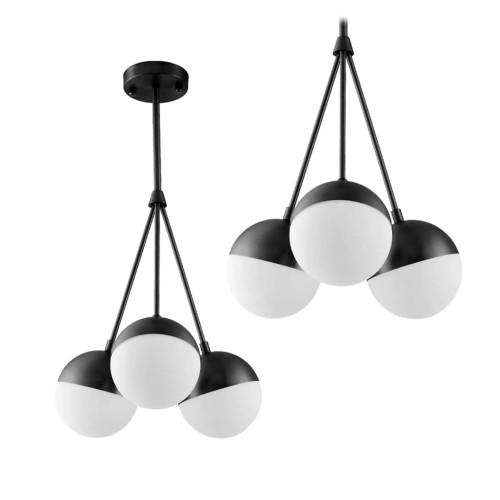 LAMPA APP687-3CP BLACK OSW-05365