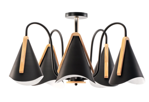 LAMPA APP607-5C BLACK OSW-03696