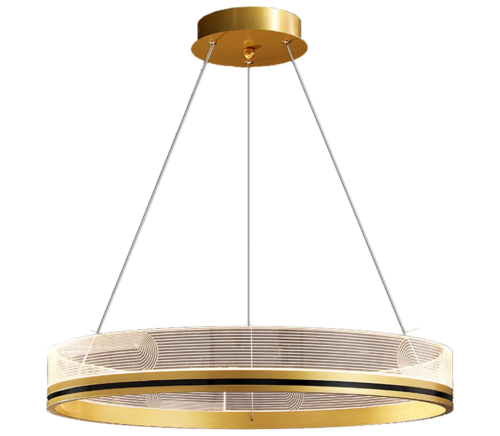 LAMPA APP1189-CP 40cm GOLD OSW-40019