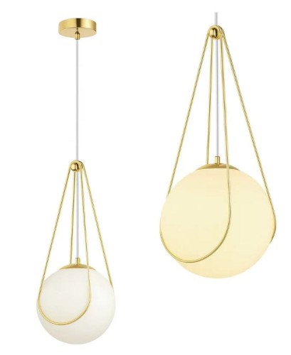 LAMPA APP1793-1CP 20cm GOLD OSW-04351