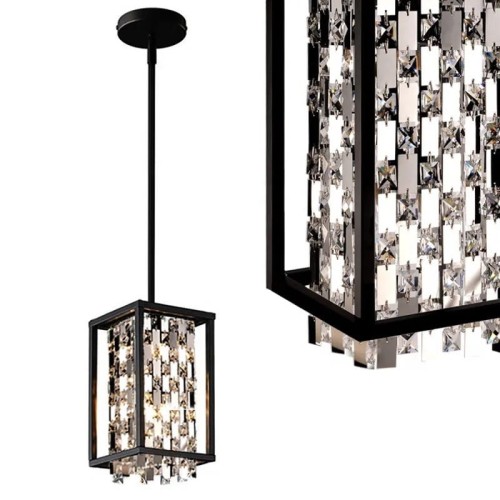 LAMPA APP1110-1CP BLACK OSW-14001