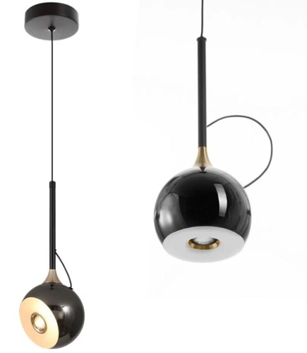 LAMPA G087-1CP BLACK CHROME OSW-09704
