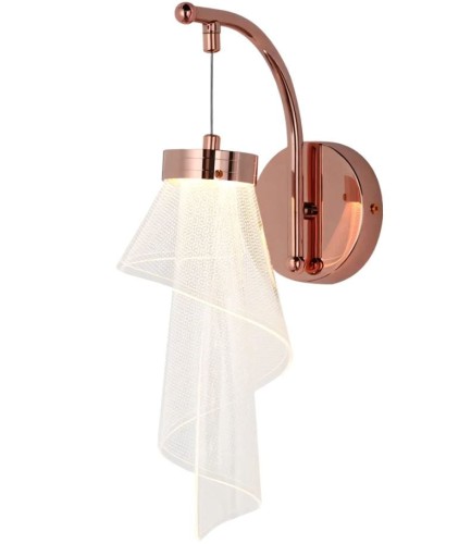 LAMPA APP1766-1W ROSE GOLD OSW-09310