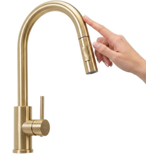 BATERIA KUCHENNA FRESH TOUCH ZŁOTA SZCZOT REA-B9842