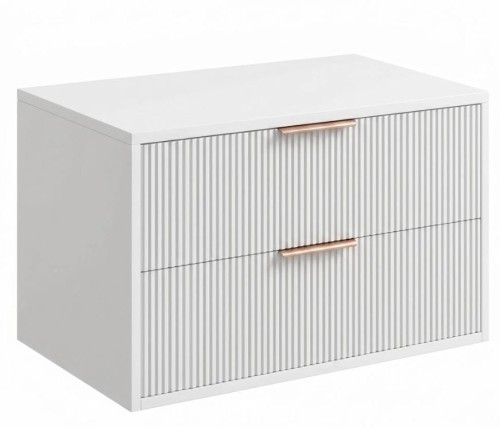 SZAFKA ŁAZIENKOWA MONO 80CM WHITE REA-M0403