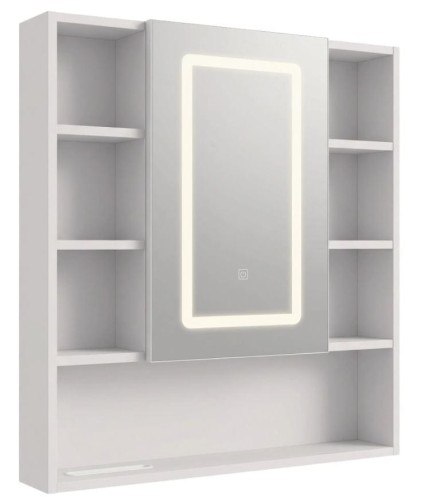 SZAFKA ŁAZIENKOWA LED LUNA 70X80 REA-M0405