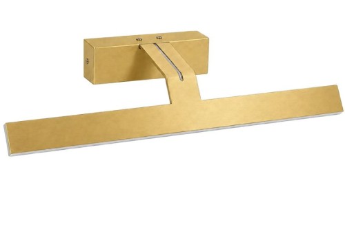 LAMPA SWE007-1W 43cm BRUSH GOLD OSW-20106