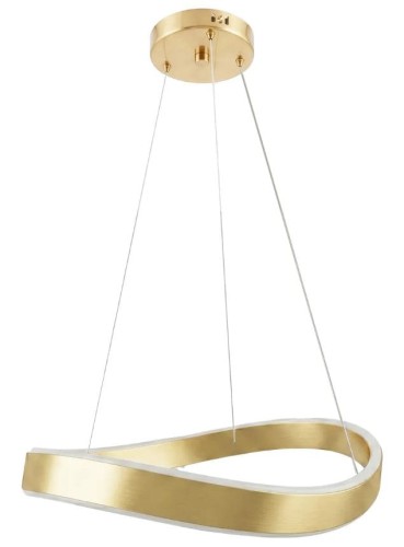 LAMPA SWE065-CP 40cm BRUSH GOLD OSW-20165