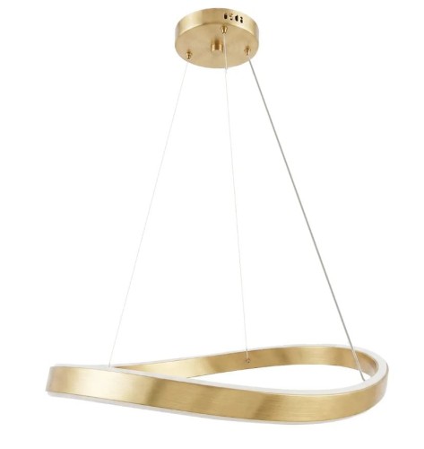 LAMPA SWE067-CP 60cm BRUSH GOLD OSW-20167