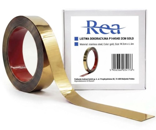 P14454D LISTWA DEKORACYJNA 2cmx6m GOLD HOM-09984